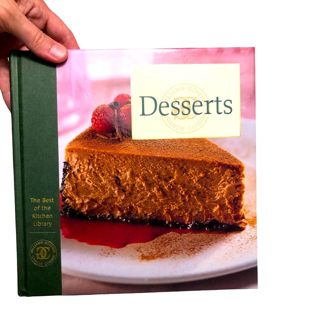 Williams Sonoma Desserts Hardcover Cookbook